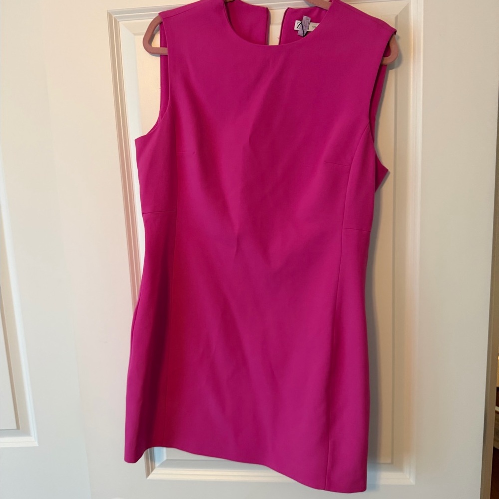 Zara Vibrant Pink Mini Dress